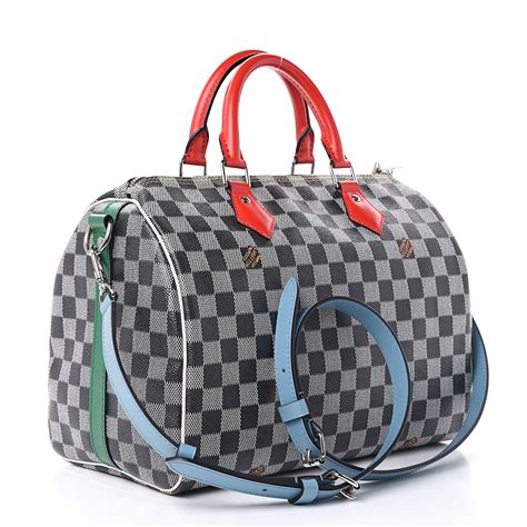 louis vuitton damier speedy bandouliere 30 black white|speedy bandouliere 30 price.